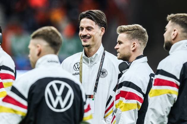 Fussball, Nationalmannschaft Saison 2023 24 UEFA Länderspiel Deutschland - Niederlande 26.03.2024, Deutsche Bank Park Robin Koch (Deutschland, 15) Deutsche Bank Park DFB Campus Hessen Deutschland