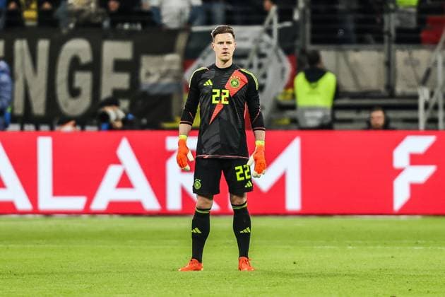 Fussball, Nationalmannschaft Saison 2023 24 UEFA Länderspiel Deutschland - Niederlande 26.03.2024, Deutsche Bank Park Marc-Andre ter Stegen (Deutschland, 22) Deutsche Bank Park DFB Campus Hessen Deutschland