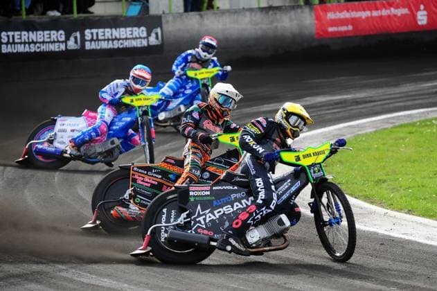 Bilder des Jahres 2024, Sport 03 März Sport Themen der Woche KW13 Sport Bilder des Tages Timo Lahti (Finnland) in Führung - Osterpokal 2024 in Güstrow *** Timo Lahti Finland in the lead at the 2024 Easter Cup in Güstrow