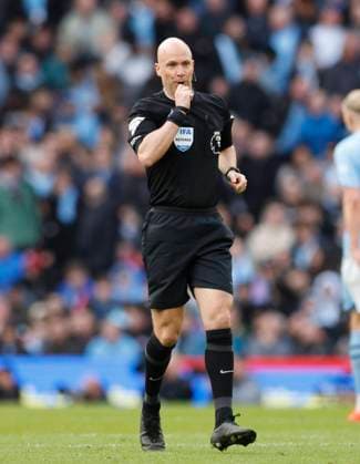 31st March 2024; Etihad Stadium, Manchester, England; Premier League Football, Manchester City versus Arsenal; Referee Anthony Taylor, at the Etihad.  ActionPlus12624359 DavidxBlunsden