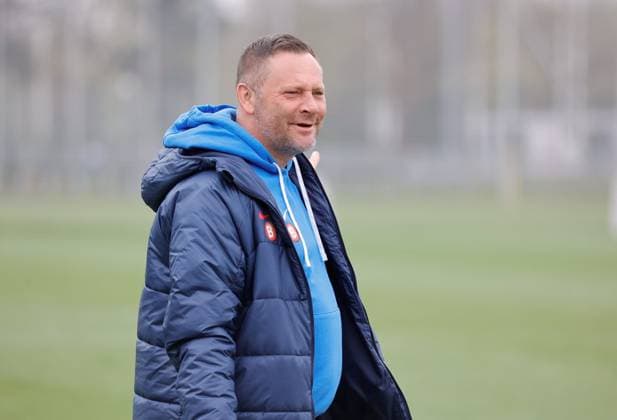 Deutschland, Berlin, Sportpark, GER, 2.FBL, Hertha BSC, Saison 2023 24, Training, Foto: Pál Dárdai Trainer