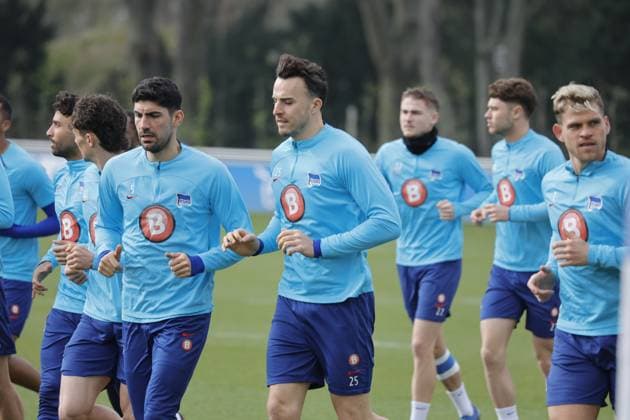 Deutschland, Berlin, Sportpark, GER, 2.FBL, Hertha BSC, Saison 2023 24, Training