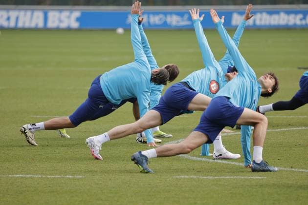 Deutschland, Berlin, Sportpark, GER, 2.FBL, Hertha BSC, Saison 2023 24, Training