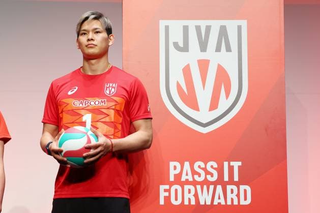 Yuji Nishida, APRIL 2, 2024 - Volleyball : Japan Volleyball Association event of annoucement new brand and concept in Tokyo, Japan. Noxthirdxpartyxsales  (248901043)