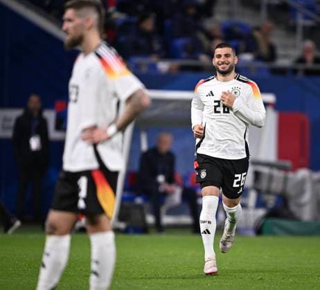 FUSSBALL INTERNATIONAL Testspiel in Lyon Frankreich - Deutschland 23.03.2023 Deniz Undav (Deutschland)