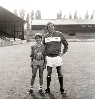 Archivbilder der Woche SPORT KW14 Harry Redknapp, AFC Bournemouth first team coach, with his son Jamie Redknapp at Dean Court Harry Redknapp, AFC Bournemouth first team coach, with his son Jamie Redknapp at Dean Court, Credit:Photoshot Avalon  Copyright: xPhotoshotx xAvalonx 0618556313