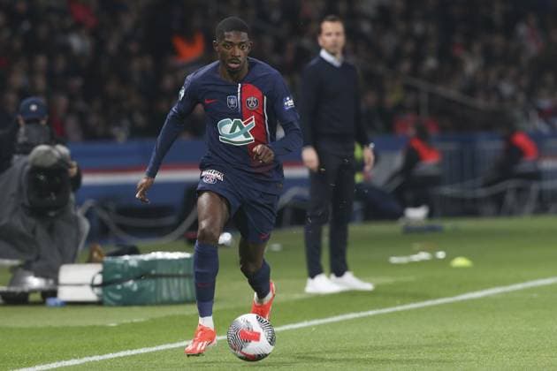 Ousmane Dembele (PSG) FOOTBALL : Paris Saint Germain Vs Rennes - Coupe de France - Demi Finale - 03 04 2024 MichaelBaucher Panoramic 