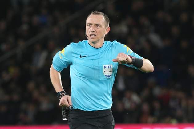 Ruddy Buquet (Arbitre) FOOTBALL : Paris Saint Germain Vs Rennes - Coupe de France - Demi Finale - 03 04 2024 MichaelBaucher Panoramic 