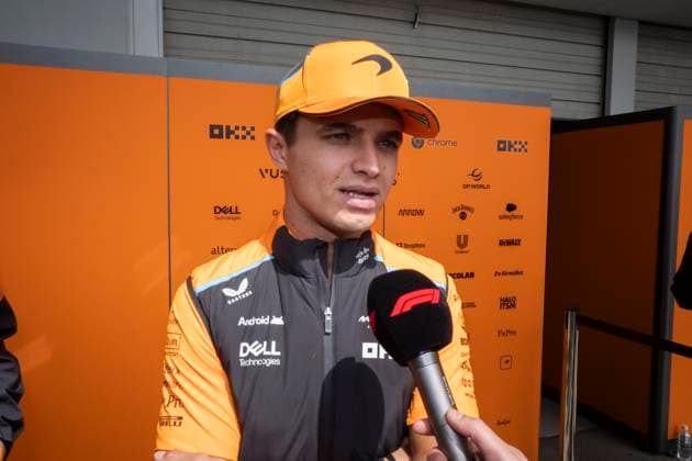 April 4, 2024, Suzuka, Mie, Japan: LANDO NORRIS (GBR) of McLaren 4 speaks to the press on media day of the 2024 Formula 1 Japanese Grand Prix. Suzuka Japan - ZUMAb177 20240404_aap_b177_003 Copyright: xTaidghxBarronx
