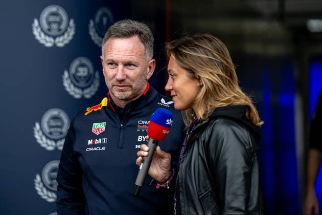 Japanese Grand Prix - Practice - Suzuka International Racing Course SUZUKA INTERNATIONAL RACING COURSE, JAPAN - APRIL 05: Christian Horner, Red Bull Racing RB19 during the Japanese Grand Prix at Suzuka International Racing Course on Friday April 05, 2024 in Suzuka, Japan. (Photo by Michael Potts BSR Agency) Content not available for redistribution in The Netherlands directly or indirectly through any third parties. Copyright: xBSRxAgencyx