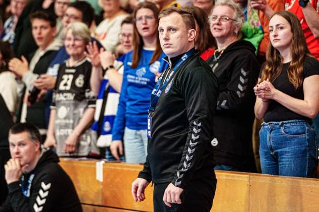 David Roehrig (VfL Luebeck-Schwartau, Trainer) GER, VfL Luebeck-Schwartau vs. HSG Nordhorn-Lingen, Handball, 2. Bundesliga, Spieltag 27, Saison 2023 2024, 05.04.2024 GER, VfL Luebeck-Schwartau vs. HSG Nordhorn-Lingen, Handball, 2. Bundesliga, Spieltag 27, Saison 2023 2024, 05.04.2024 Luebeck