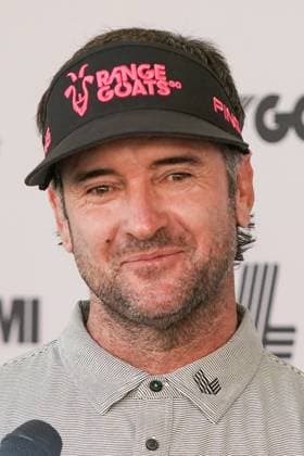 April 5, 2024, Doral, Florida, USA: Bubba Watson of the RangeGoats speaks to the media after the first round of LIV Golf Miami at Trump National Doral. Doral USA - ZUMAw109 20240405_fap_w109_038 Copyright: xDebbyxWongx