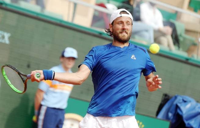 ROLEX MONTE-CARLO MASTERS PHOTOPQR NICE MATIN Jean François Ottonello ; Roquebrune-Cap-Martin ; 06 04 2024 ; ROLEX MONTE-CARLO MASTERS - QUALIFICATIONS - LUCAS POUILLE Roquebrune-Cap-Martin France  Copyright: xPHOTOPQR NICExMATIN MAXPPPxJeanxFrançoisxOttonellox 20240406NIM2462 20240406NIM2462