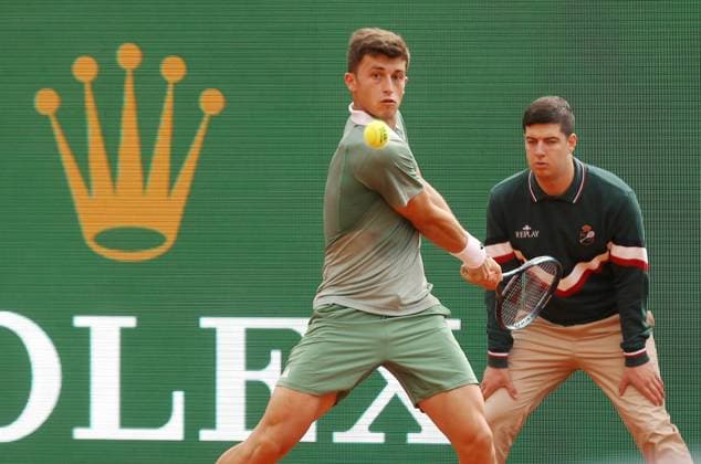 ROLEX MONTE-CARLO MASTERS PHOTOPQR NICE MATIN Jean François Ottonello ; Roquebrune-Cap-Martin ; 06 04 2024 ; ROLEX MONTE-CARLO MASTERS - QUALIFICATIONS - LUCA NARDI Roquebrune-Cap-Martin France  Copyright: xPHOTOPQR NICExMATIN MAXPPPxJeanxFrançoisxOttonellox 20240406NIM2463 20240406NIM2463