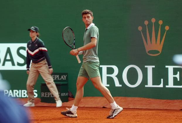 ROLEX MONTE-CARLO MASTERS PHOTOPQR NICE MATIN Jean François Ottonello ; Roquebrune-Cap-Martin ; 06 04 2024 ; ROLEX MONTE-CARLO MASTERS - QUALIFICATIONS - LUCA NARDI Roquebrune-Cap-Martin France  Copyright: xPHOTOPQR NICExMATIN MAXPPPxJeanxFrançoisxOttonellox 20240406NIM2469 20240406NIM2469