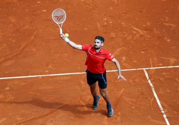 ROLEX MONTE-CARLO MASTERS PHOTOPQR NICE MATIN Jean François Ottonello ; Roquebrune-Cap-Martin ; 06 04 2024 ; ROLEX MONTE-CARLO MASTERS - QUALIFICATIONS - HUGO NYS Roquebrune-Cap-Martin France  Copyright: xPHOTOPQR NICExMATIN MAXPPPxJeanxFrançoisxOttonellox 20240406NIM2864 20240406NIM2864