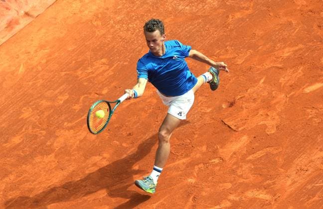 ROLEX MONTE-CARLO MASTERS PHOTOPQR NICE MATIN Jean François Ottonello ; Roquebrune-Cap-Martin ; 06 04 2024 ; ROLEX MONTE-CARLO MASTERS - QUALIFICATIONS - LUCA VAN ASSCHE Roquebrune-Cap-Martin France  Copyright: xPHOTOPQR NICExMATIN MAXPPPxJeanxFrançoisxOttonellox 20240406NIM2875 20240406NIM2875