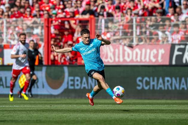 Fussball, Herren, Saison 2023 2024, 1. Bundesliga (28. Spieltag), 1. FC Union Berlin - Bayer 04 Leverkusen, Florian Wirtz (Bayer Leverkusen), 06.04.2024, Copyright: xSebastianxRäppold MatthiasxKochx