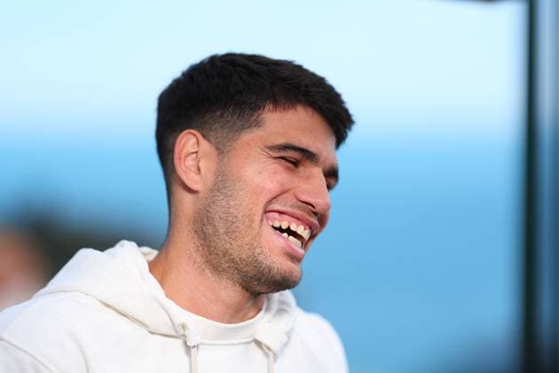 Carlos Alcaraz (Spa) TENNIS : Rolex Monte Carlo Masters - 06 04 2024 AntoineCouvercelle Panoramic 