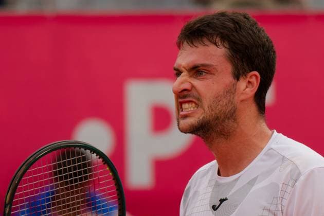 Estoril, Portugal, April 06 2024: Pedro Martinez (Spain) during the Millennium Estoril Open match between Casper Ruud (Norway) and Pedro Martinez (Spain) at Clube de Tenis do Estoril in Estoril, Portugal. (Pedro Porru SPP) Copyright: xPedroxPorrux xSPPx spp-en-PePoSp-4F8A2716