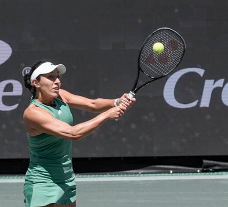 TENNIS 2024: Credit One Charleston Open APRIL 06 April 6, 2024: Jessica Pegula (USA) loses to Daria Kasatkina (RUS) at the Credit One Charleston Open being played at Family Circle Tennis Center in Charleston, South Carolina, {USA} Ã‚ÂLeslie Billman Tennisclix Cal Media (Credit Image: Â Leslie Billman Cal Sport Media) Charleston South Carolina USA EDITORIAL USE ONLY Copyright: xx ZUMA-20240406_zma_c04_022.jpg LesliexBillmanx csmphotothree248333