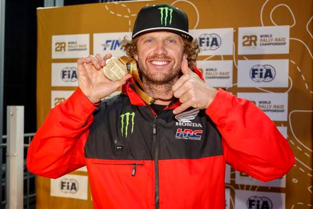 Bilder des Jahres 2024, Sport 04 April Sport Themen der Woche KW14 Sport Bilder des Tages VAN BEVEREN Adrien (fra), Monster Energy Honda Team, Honda CRF 450 Rally, FIM W2RC, portrait during the Stage 4 of the 2024 BP Ultimate Rally-Raid Portugal, on April 6, 2024 between Badajoz, Spain and Grandola, Portugal - AUTO - BP ULTIMATE RALLY-RAID PORTUGAL 2024 DPPI Panoramic  18660