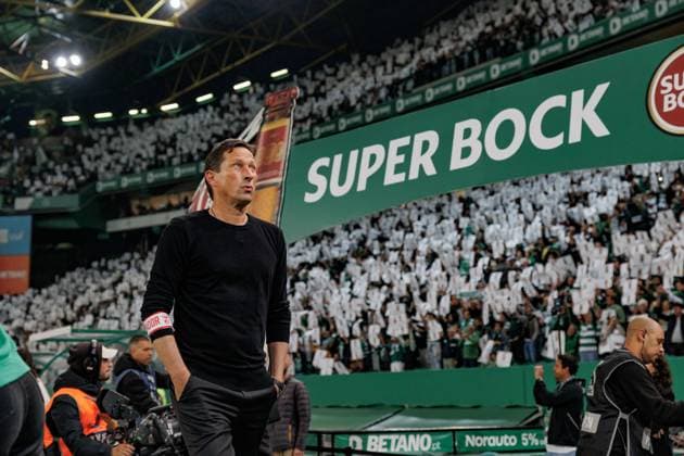 Roger Schmidt during Liga Portugal game between Sporting CP and SL Benfica at Estadio Jose Alvalade, Lisbon, Portugal. (Maciej Rogowski) Lisbon Estadio Jose Alvalade Portugal Copyright: xMaciejxRogowskix scpslb-06042024-1