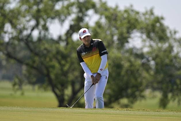 DORAL, FL - APRIL 06 Professional Golfer Sergio Garcia in action during LIV Golf Miami on April 6, 2024, at Trump National Doral Miami in Doral, FL. (Photo by Michele Eve Sandberg Icon Sportswire) GOLF: APR 06 LIV Golf League Miami EDITORIAL USE ONLY Icon240406367