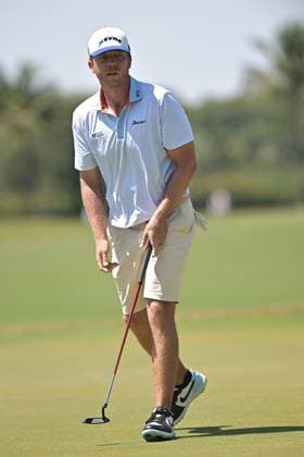 DORAL, FL - APRIL 06 Professional Golfer Talor Gooch in action during LIV Golf Miami on April 6, 2024, at Trump National Doral Miami in Doral, FL. (Photo by Michele Eve Sandberg Icon Sportswire) GOLF: APR 06 LIV Golf League Miami EDITORIAL USE ONLY Icon24040639501