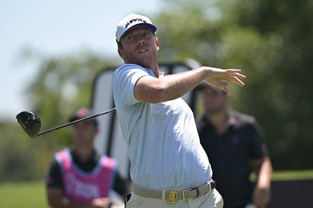 DORAL, FL - APRIL 06 Professional Golfer Talor Gooch in action during LIV Golf Miami on April 6, 2024, at Trump National Doral Miami in Doral, FL. (Photo by Michele Eve Sandberg Icon Sportswire) GOLF: APR 06 LIV Golf League Miami EDITORIAL USE ONLY Icon24040638201