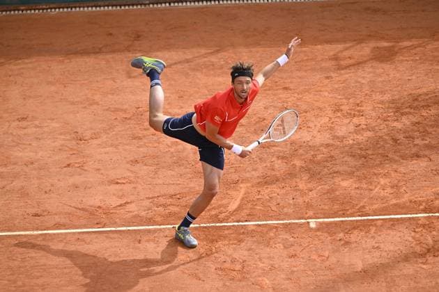 Arthur Rinderknech (FRA) TENNIS : Rolex Monte Carlo 2024 - Monte Carlo - 07 04 2024 Panoramic Panoramic 