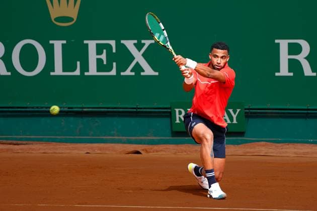 Arthur Fils (France) TENNIS : Monaco Rolex Master 1000 - 1er tour - Monaco - 08 04 2024 NorbertScanella Panoramic 
