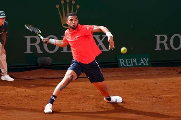 Arthur Fils (France) TENNIS : Monaco Rolex Master 1000 - 1er tour - Monaco - 08 04 2024 NorbertScanella Panoramic 