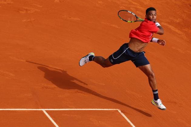 Arthur Fils (Fra) TENNIS : Rolex Monte Carlo Masters - 08 04 2024 AntoineCouvercelle Panoramic 