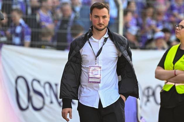 2. Bundesliga - VfL Osnabrück - SpVgg Greuther Fürth am 07.04.2024 an der Bremer Brücke in Osnabrück Geschäftsführer Philipp Kaufmann (Osnabrueck)