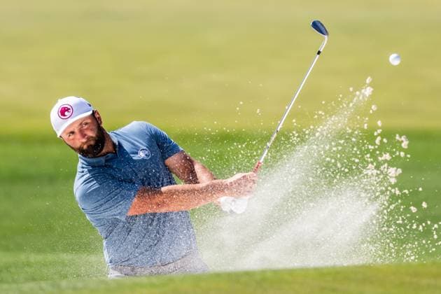 240408 Jon Rahm of Spain during practice prior to the 2024 Masters Golf Tournament on April 8, 2024 in Augusta. Photo: Petter Arvidson BILDBYRAN kod PA PA0789 golf masters 1 bbeng the masters Augusta spanien Copyright: PETTERxARVIDSON BB240408PA161