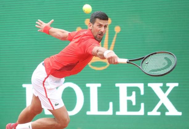 Monte-Carlo Rolex Master Tennis PHOTOPQR NICE MATIN Cyril Dodergny ; Roquebrune-cap-martin ; 09 04 2024 ; Roquebrune-cap-martin le 09 04 2024 - Monte-Carlo Country Club - Monte-Carlo Rolex Master 1000 Tennis - 2eme tour - Le Serbe et numero 1 mondial, Novak DJOKOVIC Roquebrune-cap-martin France  Copyright: xPHOTOPQR NICExMATIN MAXPPPxCyrilxDodergnyx 20240409NIM9293 20240409NIM9293