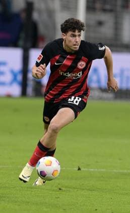 Ignacio Ferri Julia fotografiert beim Fußball Bundesliga Spiel Eintracht Frankfurt gegen Werder Bremen am 5.4.2024 in Frankfurt. (DFL DFB REGULATIONS PROHIBIT ANY USE OF PHOTOGRAPHS as IMAGE SEQUENCES and or QUASI-VIDEO)