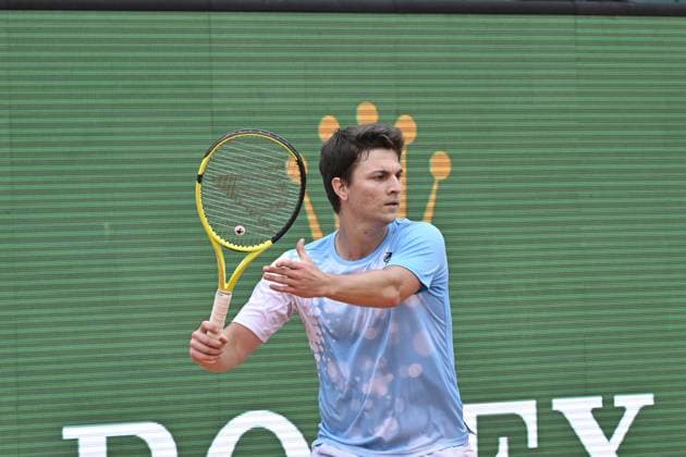 Tennis - Rolex Monte Carlo 2024 - ATP, Tennis Herren - Mionir Kermanovic - Serbie TENNIS - Rolex Monte Carlo 2024 - MC - 099 04 2024 ChrysleneCaillaud Panoramic 