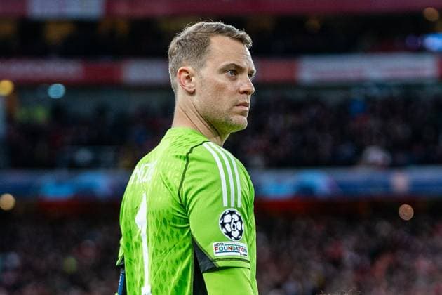 Manuel Neuer (FC Bayern Muenchen, 1) FC Arsenal vs. FC Bayern Muenchen , Fussball, UEFA Champions League, Viertelfinale, 09.04.2024 FC Arsenal vs. FC Bayern Muenchen , Fussball, UEFA Champions League, Viertelfinale, 09.04.2024 London Copyright: xEibner-Pressefoto BahhoxKarax EP_FCB
