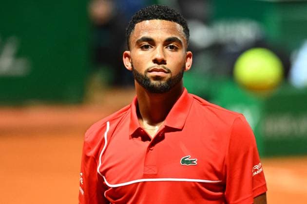 Monaco Rolex Masters Arthur Fils (FRA) during his second round at the Monaco Rolex Masters in Monte Carlo, on April, 9, 2024. Photo by Corinne Dubreuil ABACAPRESS.COM Monaco Monaco  Copyright: xDubreuilxCorinne ABACAx