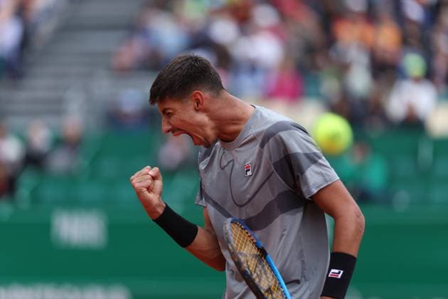Alexei Popyrin TENNIS : Rolex Monte Carlo Masters - 10 04 2024 AntoineCouvercelle Panoramic 