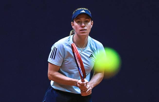 Sport Themen der Woche KW15 Sport Bilder des Tages 2024 BJKC Qualifiers Brasil v. Germany Angelique Kerber (GER) *** 2024 BJKC Qualifiers Brasil v Germany Angelique Kerber GER