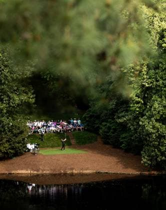 240410 Viktor Hovland of Norway during the Par Three Contest prior to the 2024 Masters Golf Tournament on April 10, 2024 in Augusta. Photo: Petter Arvidson BILDBYRAN kod PA PA0791 bbeng golf masters the masters Augusta us masters Copyright: PETTERxARVIDSON BB240410PA090