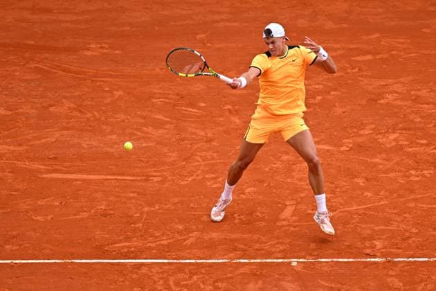 Monaco Rolex Masters Holger Rune (DEN) during his first round match at the Monaco Rolex Masters in Monte Carlo, on April, 10, 2024. Photo by Corinne Dubreuil ABACAPRESS.COM MONACO Monaco  Copyright: xDubreuilxCorinne ABACAx