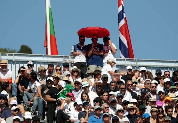 ROLEX MONTE-CARLO MASTERS HUITIEMES PHOTOPQR NICE MATIN Jean François Ottonello ; Roquebrune-Cap-Martin ; 11 04 2024 ; ROLEX MONTE-CARLO MASTERS HUITIEMES - ambiance tribunes