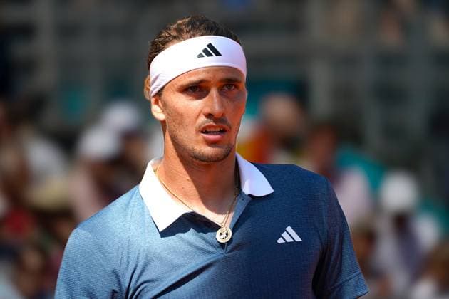 Alexander Zverev (Allemagne) TENNIS : Monaco Rolex Master 1000 - 8eme de finale - Monaco - 11 04 2024 NorbertScanella Panoramic 