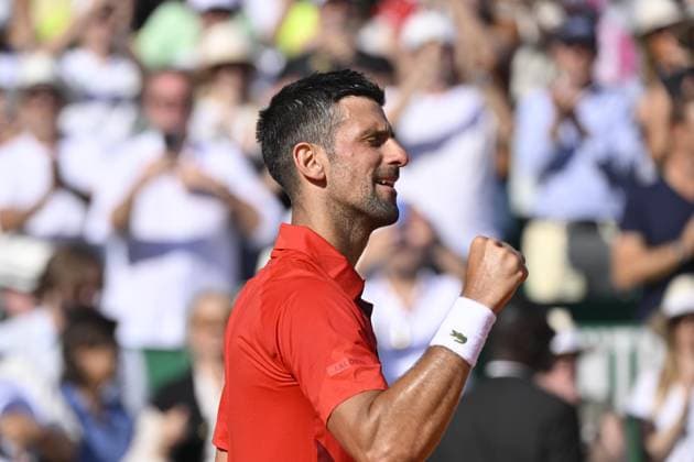Tennis - Rolex Monte Carlo 2024 - ATP, Tennis Herren - Novak Djokovic - Serbie TENNIS - Rolex Monte Carlo 2024 - MC - 11 04 2024 ChrysleneCaillaud Panoramic 