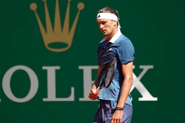 Alexander Zverev (Allemagne) TENNIS : Monaco Rolex Master 1000 - 8eme de finale - Monaco - 11 04 2024 NorbertScanella Panoramic 