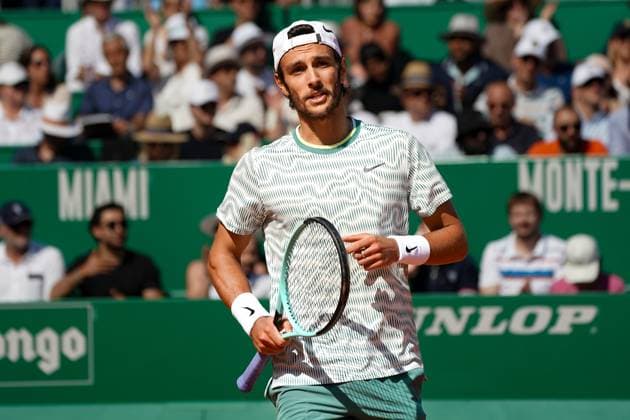 Lorenzo Musetti (Italie) TENNIS : Monaco Rolex Master 1000 - 8eme de finale - Monaco - 11 04 2024 NorbertScanella Panoramic 